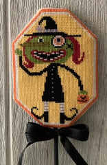 Twin Peaks Primitives Fang and Big Eye Gang Cross Stitch Pattern