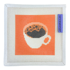 Unwind Studio Coffee Needlepoint Canvas