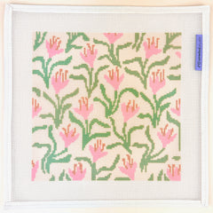 Unwind Studio Gerda Gruzauskaite Dancing Bloom Needlepoint Canvas