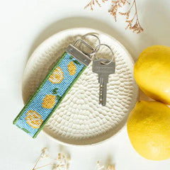 Unwind Studio Lemons Key Fob Needlepoint Kit