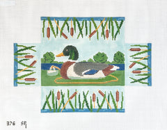 Susan Roberts Needlepoint Mallard Decoy Brick Cover Needlepoint Canvas