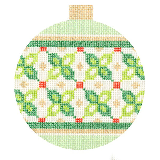 Needlepoint To Go Verona Bauble - Bergamo Needlepoint Canvas