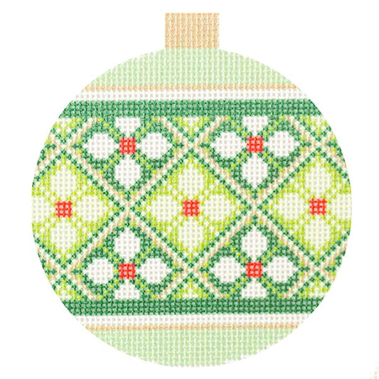 Needlepoint To Go Verona Bauble - Como Needlepoint Canvas