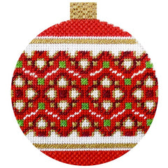 Needlepoint To Go Verona Bauble - Padua Needlepoint Canvas