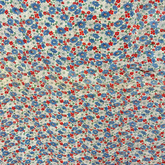 Vintage 1930s-40s Floral 9 Patch Patchwork Quilt