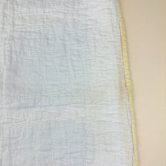Vintage 1930s-40s Grid Flour Sack Patchwork Quilt