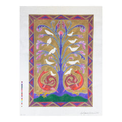 Zecca Karen Hennessey Peridexion Tree Needlepoint Canvas