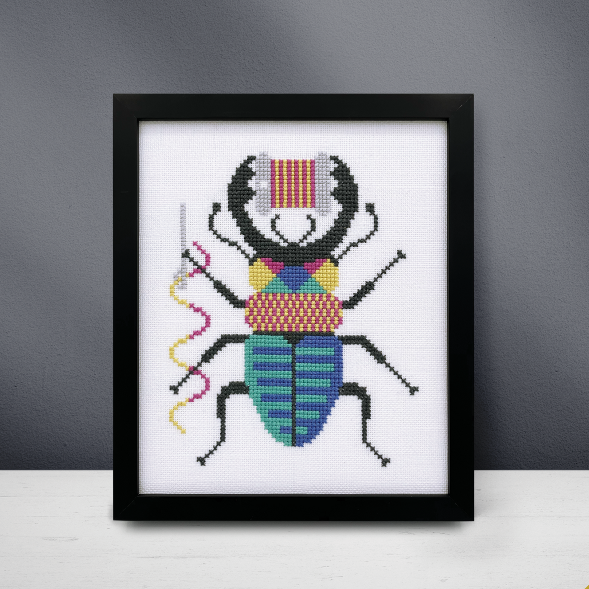 Boomerang Stitches European Stitchy Bug Cross Stitch Pattern