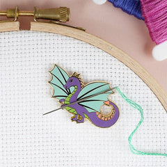 Caterpillar Cross Stitch Dragon Magnetic Needle Minder