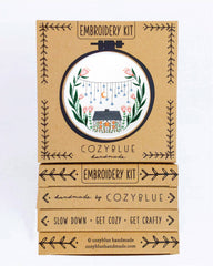 Cozyblue Handmade Golden Slumbers Embroidery Kit