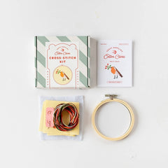 Cotton Clara Craft Kits & Supplies - USA Sweater Beginner Counted Cross Stitch Kit