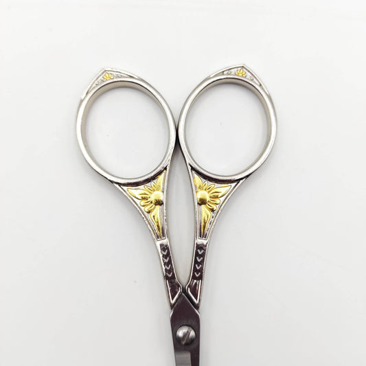 SChandworks Daisy Embroidery Scissors - Silver