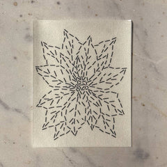 Approved Textiles Winter Flora and Fauna Mending and Embellishment Transfer