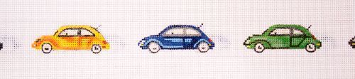 The Meredith Collection Car Beetles Belt Needlepoint Canvas
