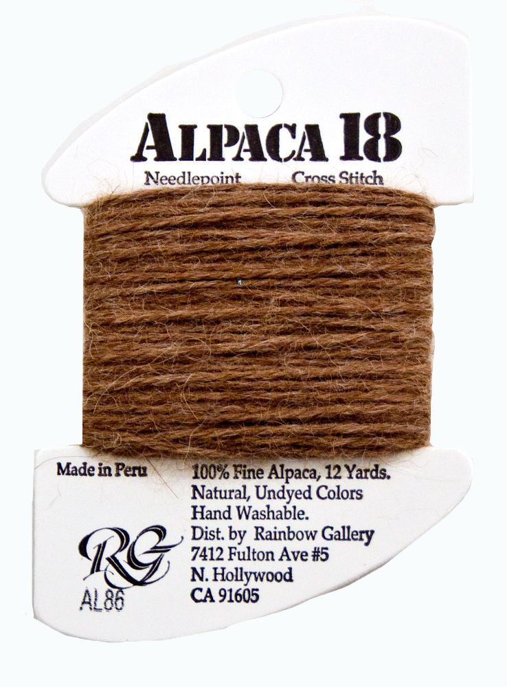 Rainbow Gallery Alpaca - 086 Tan