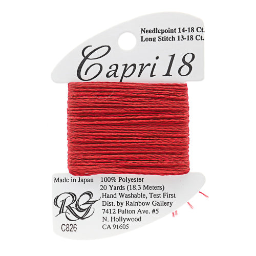 Rainbow Gallery Capri 18 - 826 Red