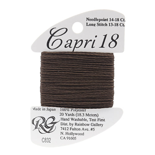 Rainbow Gallery Capri 18 - 832 Dark Chocolate