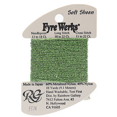 Rainbow Gallery Fyre Werks Soft Sheen - 74 Jade