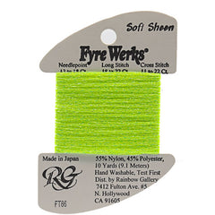 Rainbow Gallery Fyre Werks Soft Sheen - 86 Sharp Green