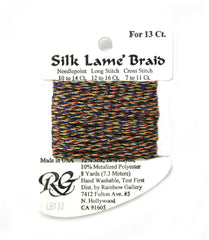 Rainbow Gallery Silk Lame Braid 13 - 133 Halloween