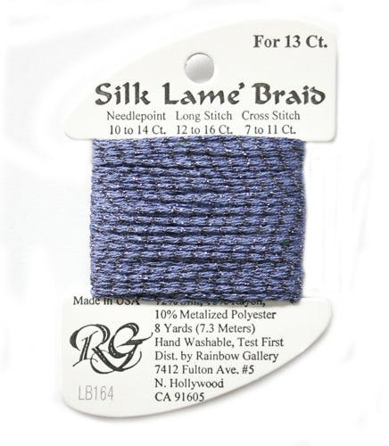 Rainbow Gallery Silk Lame Braid 13 - 164 Wisteria