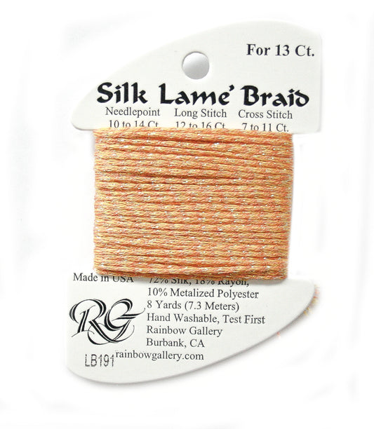 Rainbow Gallery Silk Lame Braid 13 - 191 Goldenrod