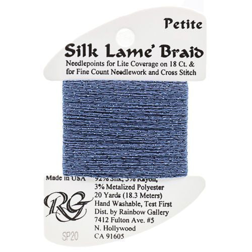 Rainbow Gallery Silk Lame Braid Petite - 020 Dark Antique