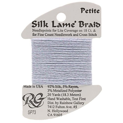 Rainbow Gallery Silk Lame Braid Petite - 073 Pale Lavender