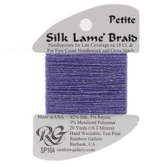 Rainbow Gallery Silk Lame Braid Petite - 164 Wisteria