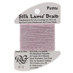 Rainbow Gallery Silk Lame Braid Petite - 179 Cotton Candy