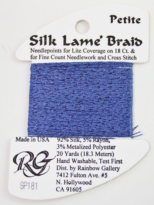 Rainbow Gallery Silk Lame Braid Petite - 181 Hydrangea