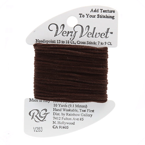 Rainbow Gallery Very Velvet - 283 Dark Chocolate