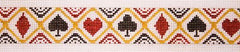 The Meredith Collection Card Shuffle Belt Needlepoint Canvas