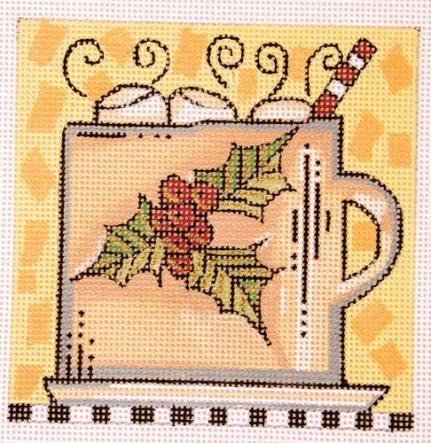 Maggie Co Christmas Chocolate Needlepoint Canvas