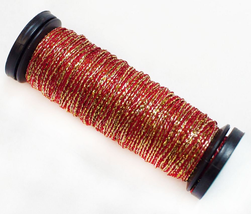 Kreinik Fine Braid #8 - 5805 Golden Pimento