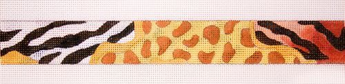 The Meredith Collection Animal Prints Too Belt Needlepoint Canvas