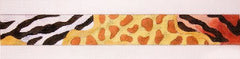 The Meredith Collection Animal Prints Too Belt Needlepoint Canvas