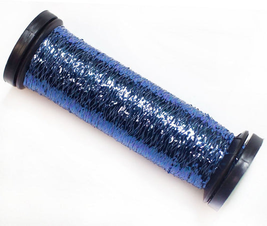 Kreinik Blending Filament - 4010HL Indigo Blue