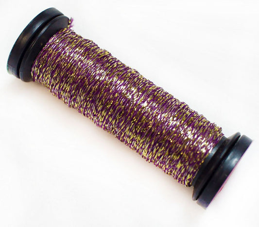 Kreinik Very Fine Braid #4 - 5845 Golden Cabernet