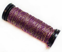 Kreinik Fine Braid #8 - 5845 Golden Cabernet