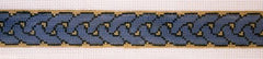 The Meredith Collection Braided Blues Belt Needlepoint Canvas