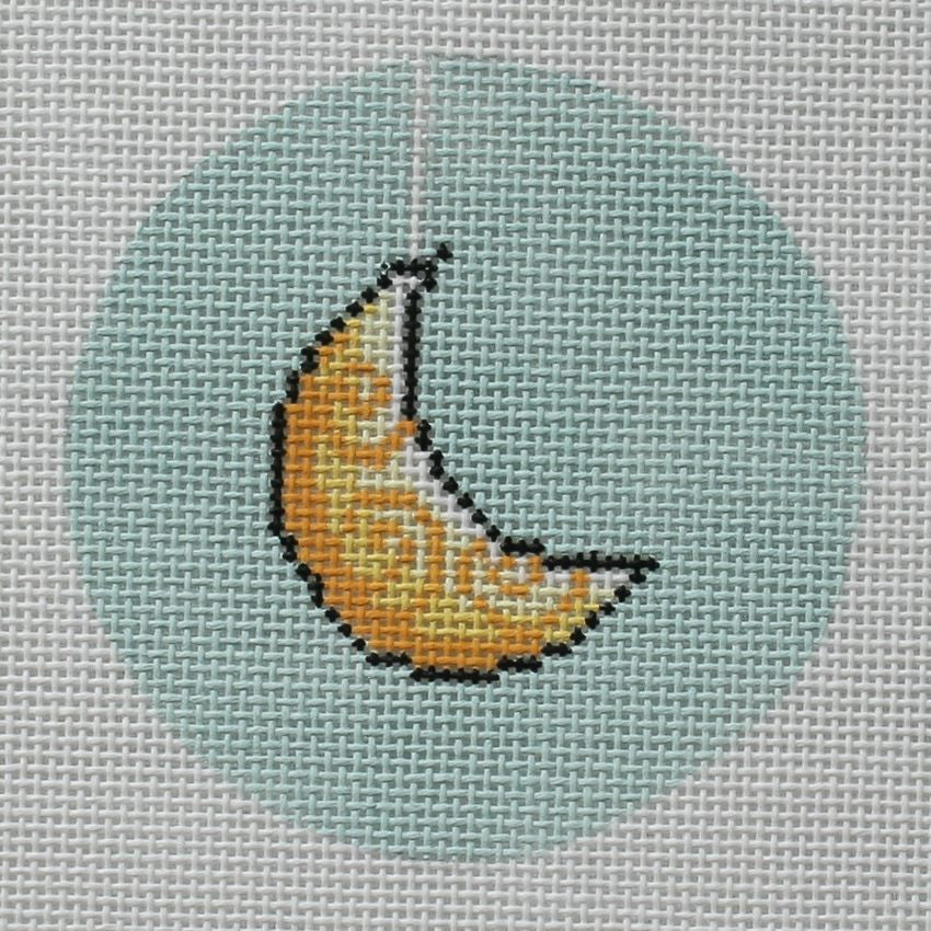 Pippin Studio Air Round Moon Needlepoint Canvas