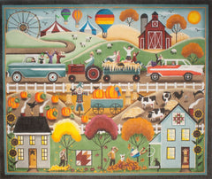 Rebecca Wood Designs Autumn Time Needlepoint Canvas