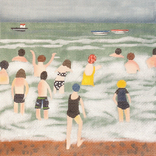 Melissa Shirley Designs Emma Williams Swimmers Needlepoint Canvas