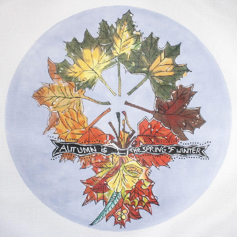 Cooper Oaks Design Autumn is Spring Needlepoint Canvas