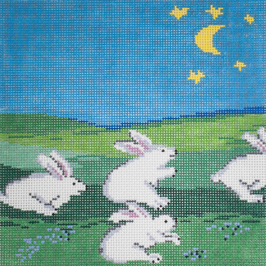 Cooper Oaks Design Hippity Hop CO Needlepoint Canvas