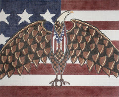 Cooper Oaks Design Liberty Eagle Needlepoint Canvas