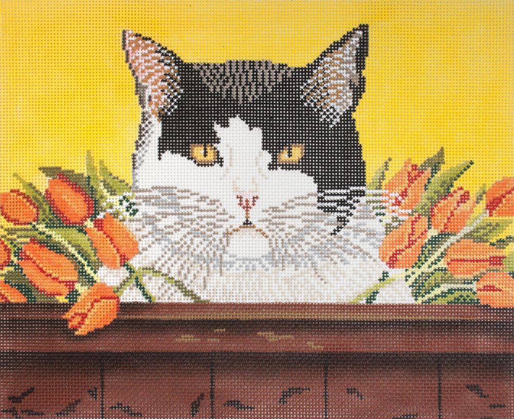 Cooper Oaks Design Iris Birkenseer Needlepoint Canvas