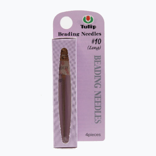 Tulip Beading Needles Size 10 Long - Package of 4