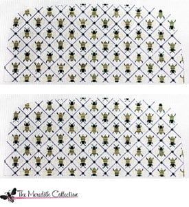 The Meredith Collection Busy Bees Needlepoint Canvas